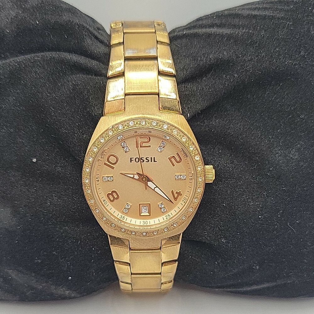 Fossil Colleague AM4508 Women's Stainless Steel Analog Dial Quartz Watch DE181